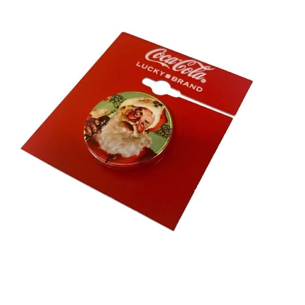 Coca-Cola Old School Santa Pin. - Picture 3 of 6